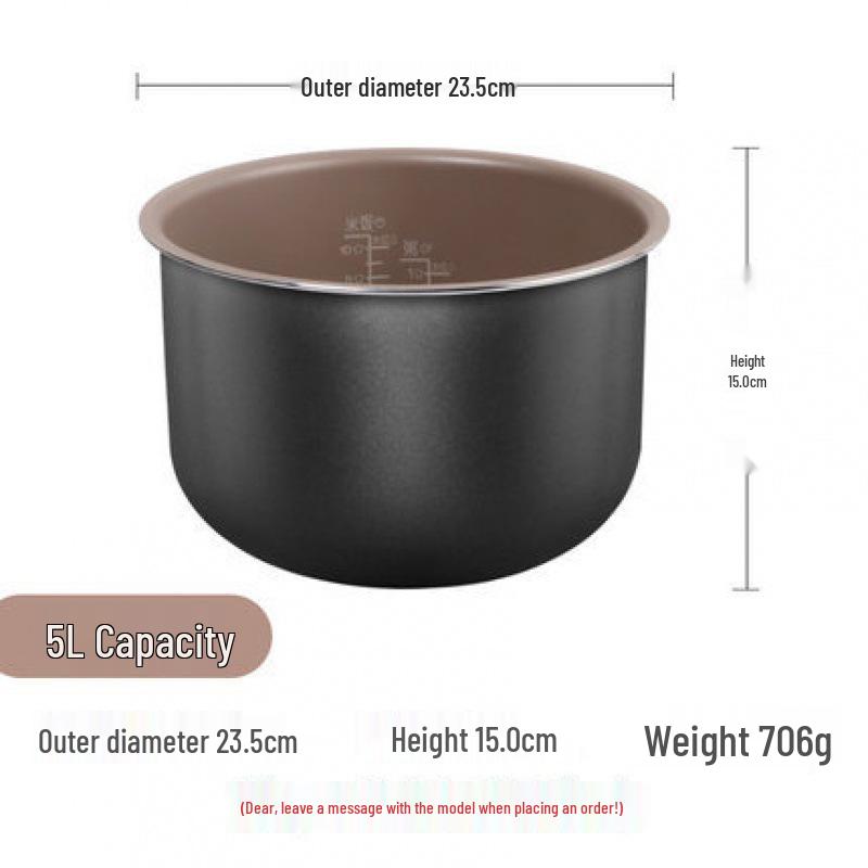 Non-Stick Rice Cooker Inner Pot - Original & Compatible Accessory