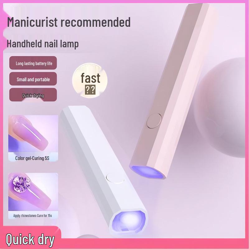 

Portable Mini UV Quick-Drying Gel Nail Lamp for Nails & Tips