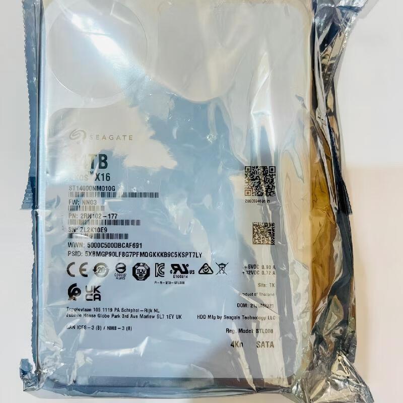 Seagate 14TB Enterprise 3.5-inch SATA Hard Drive