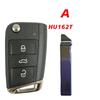 CN001068 Aftermarket MQB For Volkswagen Golf Touran POLO ETC 3 Button Flip Key Remote FCCID 5G0 959 752 BA