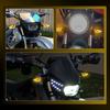 4Pcs For Yamaha YZF-R1 R3 R6 R125 FZ07 Motorcycle LED Turn Signal Blinker Lights