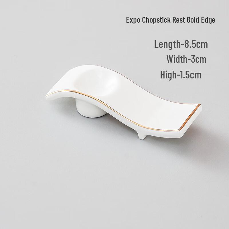 Multi-use Ceramic Chopstick and Spoon Rest