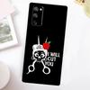 Hair Stylist Hairdresser Phone Case For Samsung Galaxy S26 S25 S24 Ultra S23 FE S20 S21 FE S22 Plus S10 S25 FE Cover