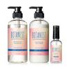 BOTANIST Botanical Shampoo Treatment and Hair Oil 3-Piece Set Sakura and Vanilla Scent Hair Care for Dryness Frizz Damage Repair