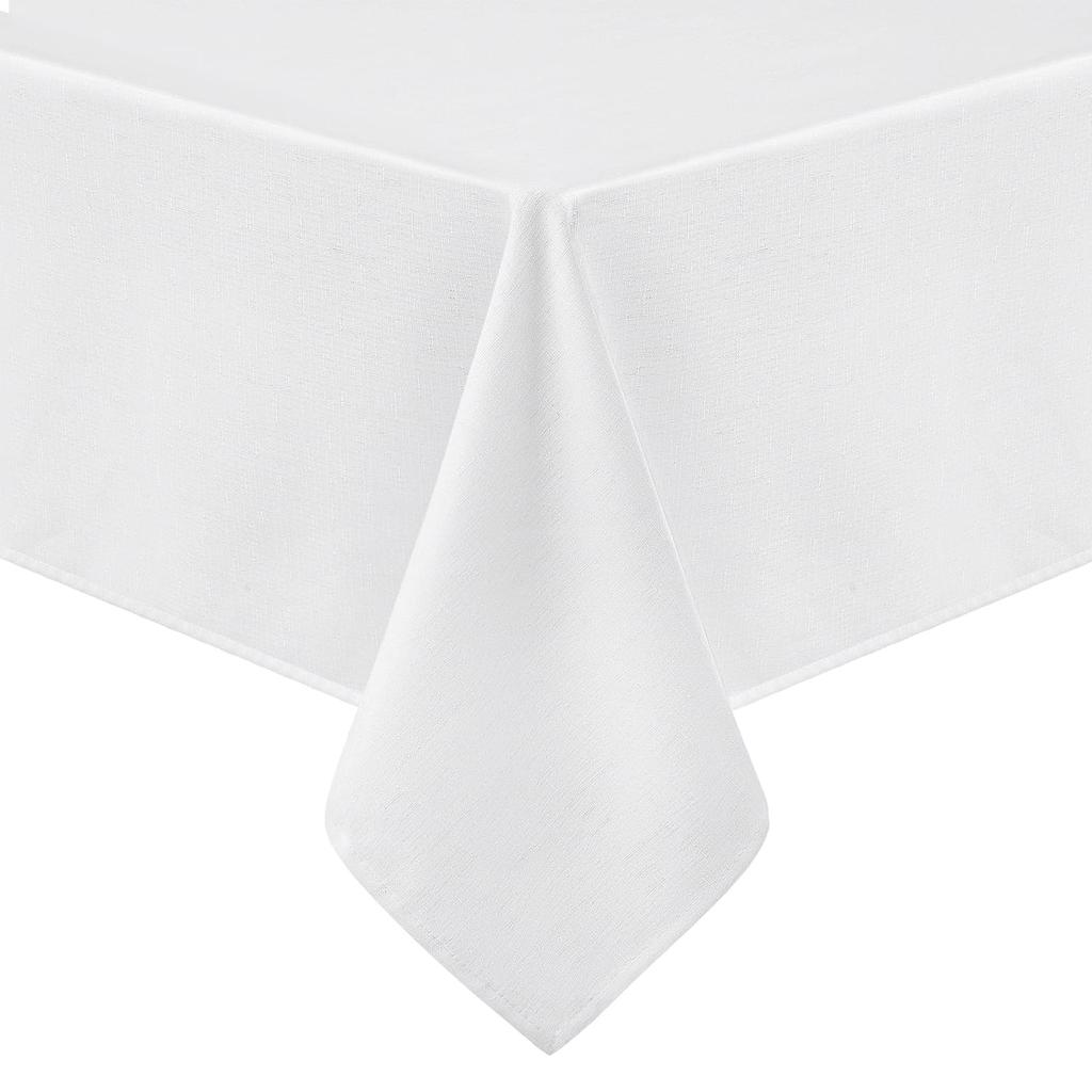 Olanly Waterproof Wipeable Fabric Tablecloth Washable Table Cover For Kitchen Dining Rectangle Tablecloth Faux Linen Table Cloth