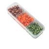 Refrigerator Freezing Organizer Square Storage Box Food Container Fruit Vegetables Storage Box Reusable Kitchen Storage Supplies