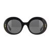 Loewe Anagram Smoke Round Ladies Sunglasses Lw40146f 01a 51
