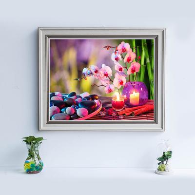 Diamant-Malerei, Kerzenlicht, Diamant-Strass-Stickerei, Kreuzstich, Heimdekoration, Geschenk