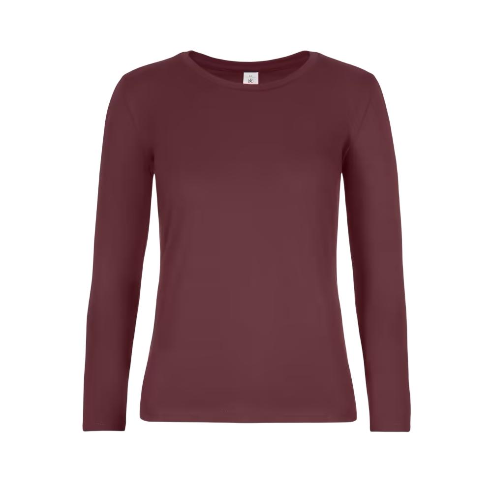 B&C Womens/Ladies #E190 Long-Sleeved T-Shirt