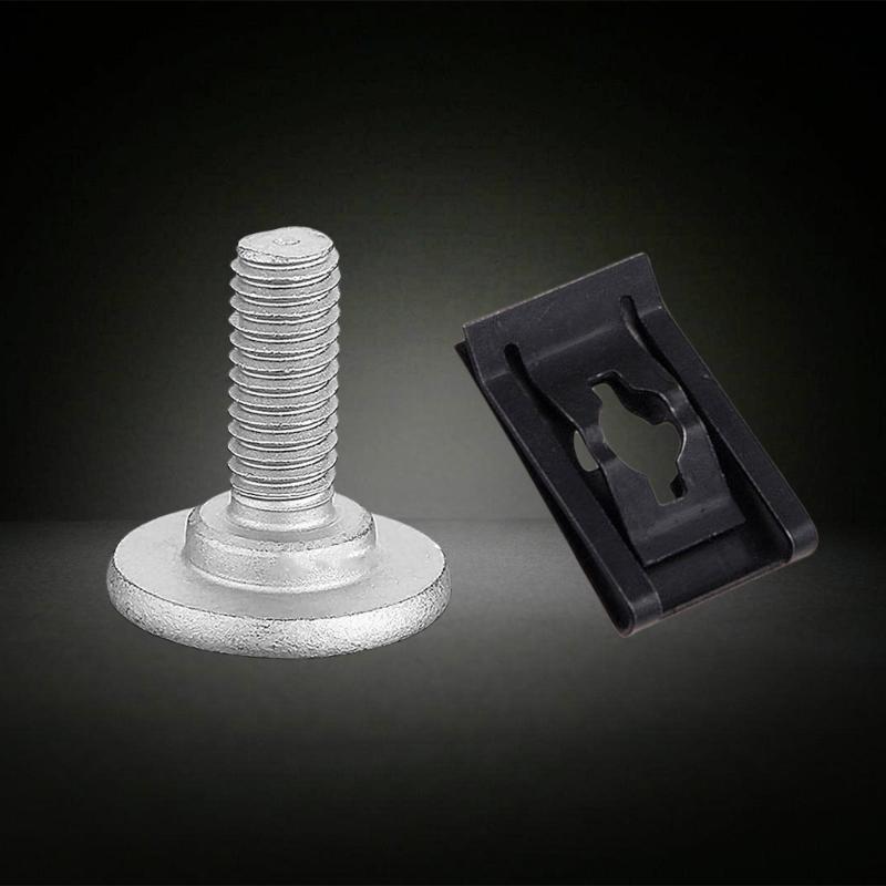14pcs Radiator Pin Clips & Engine Cover Screws Fit Engine Splash Shielding Fasteners Easy To Use for Automotve Use