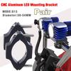 Adjustable Fork Clamp Motorcycle Light Bracket Holder For 30MM-54MM Tube Fork