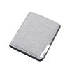 Men's Ultra-Thin Canvas Wallet: Minimalist Compact Card Holder & Money Clip