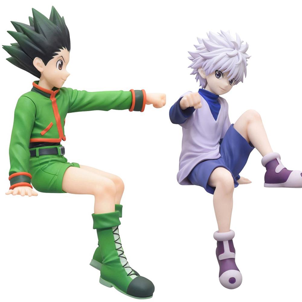 HxH Anime Figure killua zaoldyeck gon freecss Illumi Zaoldyck Kurapika Hisoka Chrollo Lucilfer figures PVC Statues gifts 12-15cm
