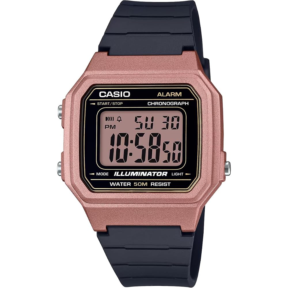[Casio] CASIO Standard Digital Men s Watch W-217HM-5AV Copper Brown Metallic (Overseas Model) [Parallel Import]