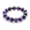 Bracciale con Perline da Preghiera Ishiki Tigre Viola 16mm Power Stone