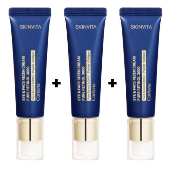 A0477  Coreana SkinVita Eye & Face Pure Retinol Cream 3000 25 Ml