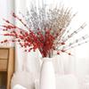 Pack Of 10 Christmas Tree Decorative Stems Artificial Plant Branches Flower Bouquet Decoration Holiday Vase Fillers