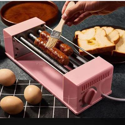Grille-saucisse 1 pièce Mini machine à hot-dog pour la maison Mini machine à saucisse maison Rouleau à saucisse grillée Grille antiadhésive Machine à petit-déjeuner