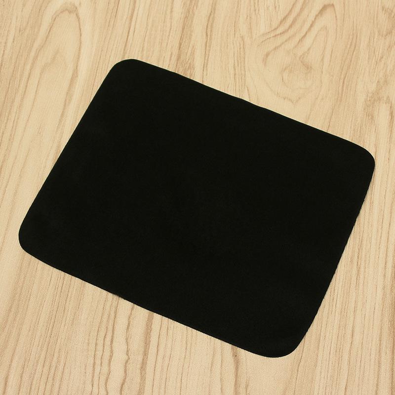 

Салфетка из замшевой микрофибры для протирки очков и телефона - серо-коричневый кофейный, мягкий двухсторонний бархат, шелк Sea Island 17.5cm x 14.5cm чёрный