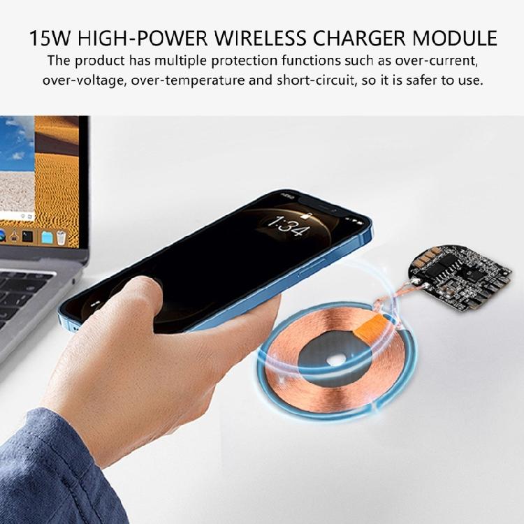 Wireless Charger Module 15W Fast Charging Technology Advanced Design For Electronics Multiple Devices