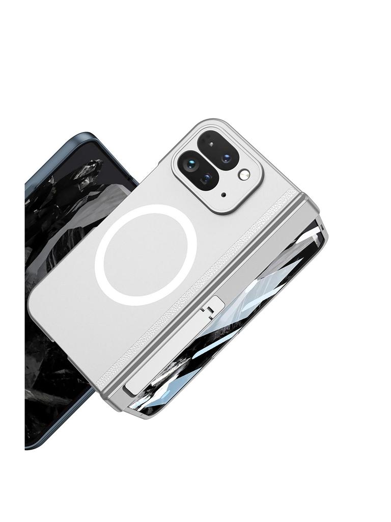 Magnetic Frosted Hard Case for Google Fold2 with Wireless Charging & Anti-Fall Protection