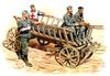 Master Box German 4 Horse Injured Soldier Retreat 4 Plastic Model MB35058 1/35 Infantry, Carriage, Scene,