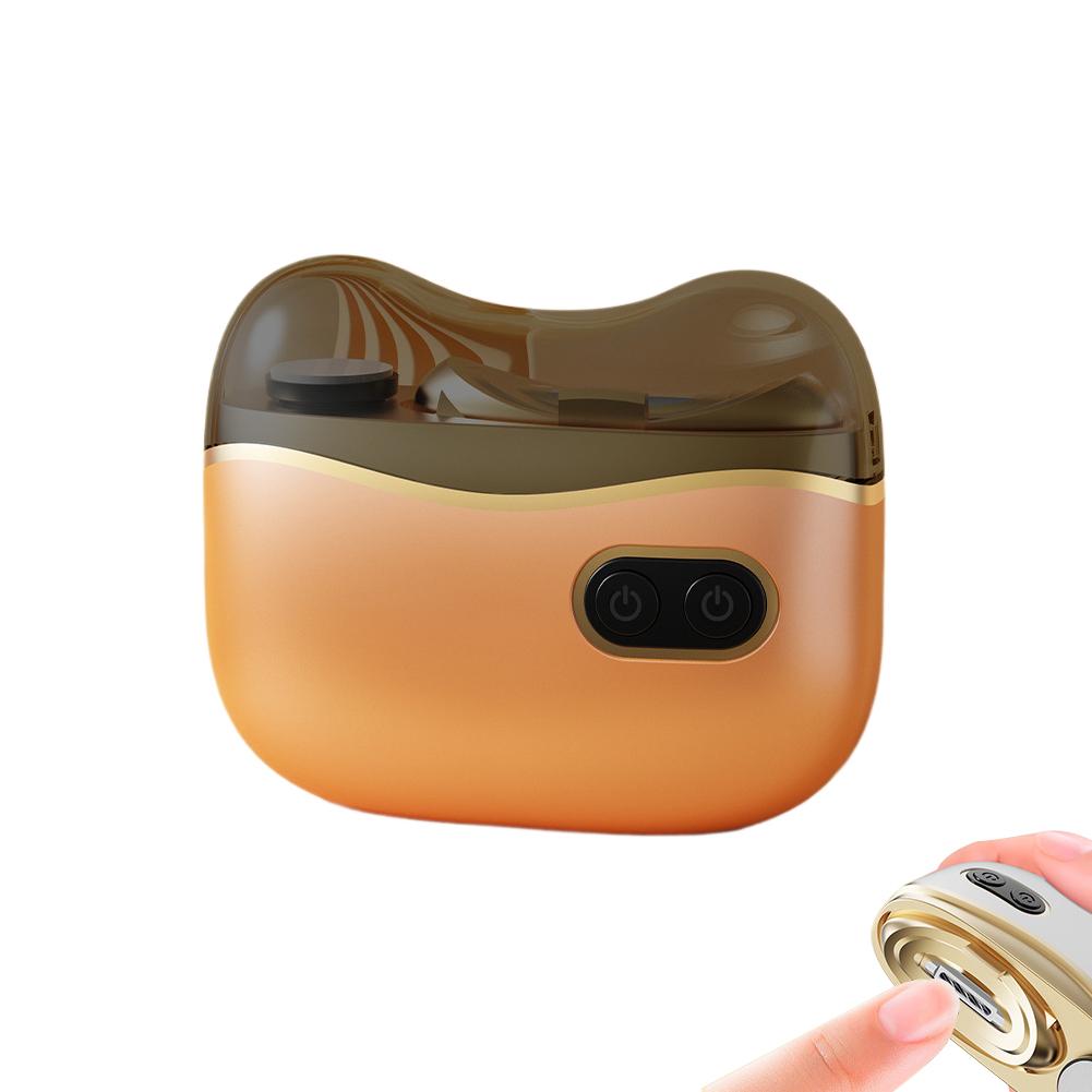2 In 1 Electric Nail Clipper Automatic Nail Trimmer With Polisher Safe Anti-Pinch Nail Cutter For Adults Kids Baby Manicure Tool