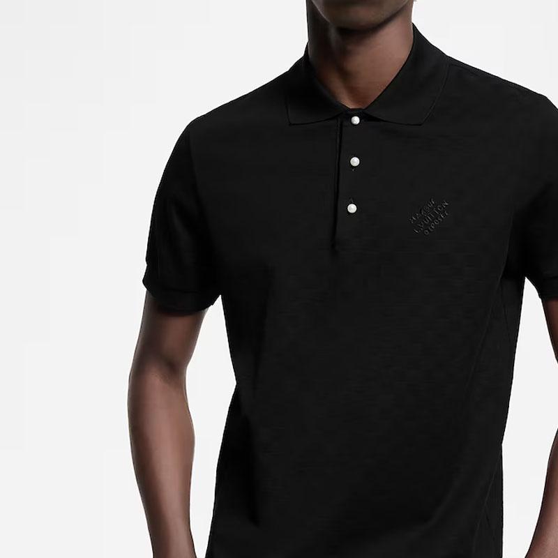 Polo tričko Lv Damier Signature 1AGILK