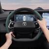 Geeignet für Changan Atmungsaktive Löcher Lederlenkradabdeckung Segmentiertes Schnellverschluss-Design Rutschfest und Langlebig Cs35 Plus Alsvin