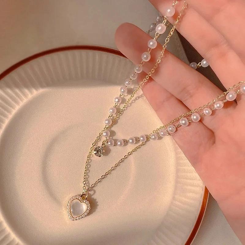 Simple Flower Long Rope Necklace Women Hollow Flower Pendant Necklace Adjustable Knot Sweater Chain Party Wedding  Gifts