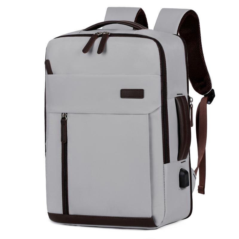 Sac à dos pour voyages d'affaires Femmes et Hommes Sac pour ordinateur portable 15,6 pouces avec USB Grande capacité Sacs à dos de voyage pour avion