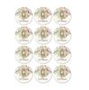 60-120pcs Eid Ramadan Kareem Decor Ramadan Mubarak Stickers Muslim Islamic Kareem Happy Aid Gifts Ramadan and Eid Decor for Home