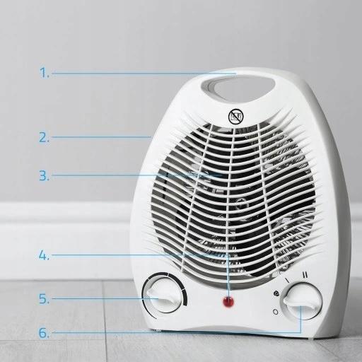 Electric Heater 2000W Fan Heater Blower
