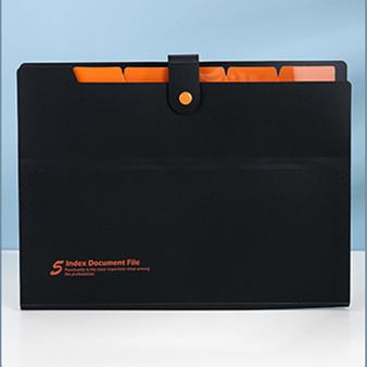 A4 Folders Plastic Envelopes Multi-layer Folder Plastic Folder Bag Business Multifunctional File Bag Extension Office Supplies