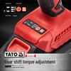 YATO High-Torque Brushless Electric Impact Wrench for Auto Repair