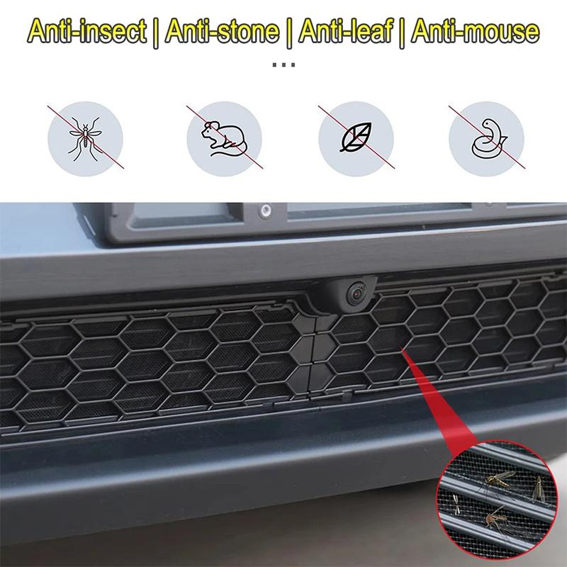 For Tesla Model YL Launch 2026 Front Lower Bumper Anti Insect Net Anti Dust Proof Inner Air Inlet Vent Grille Guards Accessories