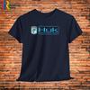HUK PerforUnisexce Fishing Logo Black Grey White Navy Red Orange Choco T Shirt S 5XL