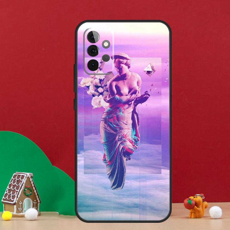

Кейс Vaporwave с греческой скульптурой для Samsung Galaxy A55 A52 A32 A12 A33 A06 A16 A26 A36 A56 A15 A53 A13 A34 A54 A14 A17 Samsung A73 5G