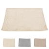 Flannel Throw Blanket Plush Fluffy Light Breathable Fine Workmanship Stylish Simple Soft Blanket