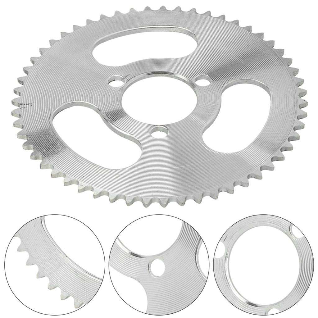 Metall 55 Zahn 25H 3 Löcher Kurbelgarnitur Getriebe Platte Elektrische Roller Kettenrad Zubehör