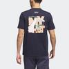 Adidas My Shot Net Graphic Tee Men Tops Legend-Ink IN9267