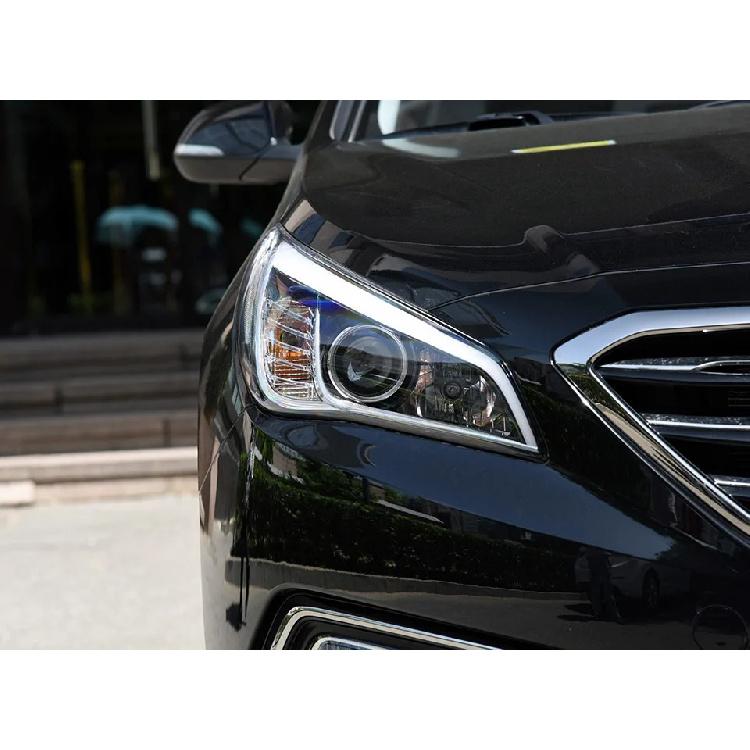 For Hyundai Sonata 2015 2016 2017 Car Front Headlight Lens Cover Auto Shell Headlamp Lampshade Glass Lampcover Head Lamp Caps