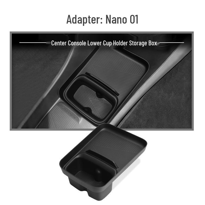 

Nano 01 Center Console Storage Box: Car Organizer & Interior Accessory