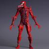 Carnage Marvel Comics Action Figure 8in Pvc Collectible Model For Fans And Collectors