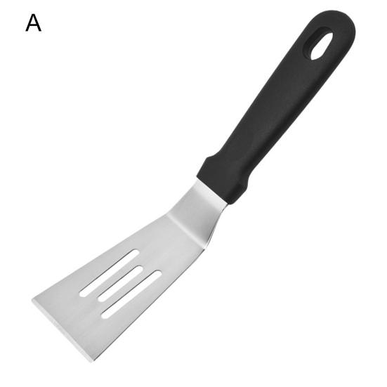 Pizza Spatula Heat Resistant Comfortable Grip Kitchen Stainless Steel BBQ Bakeware Shovel for Home