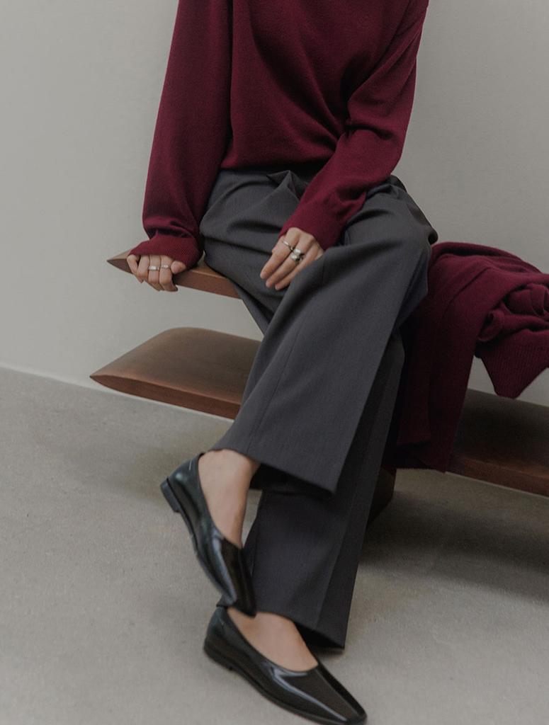 Memua Urban Webt Brushed Wide Slacks