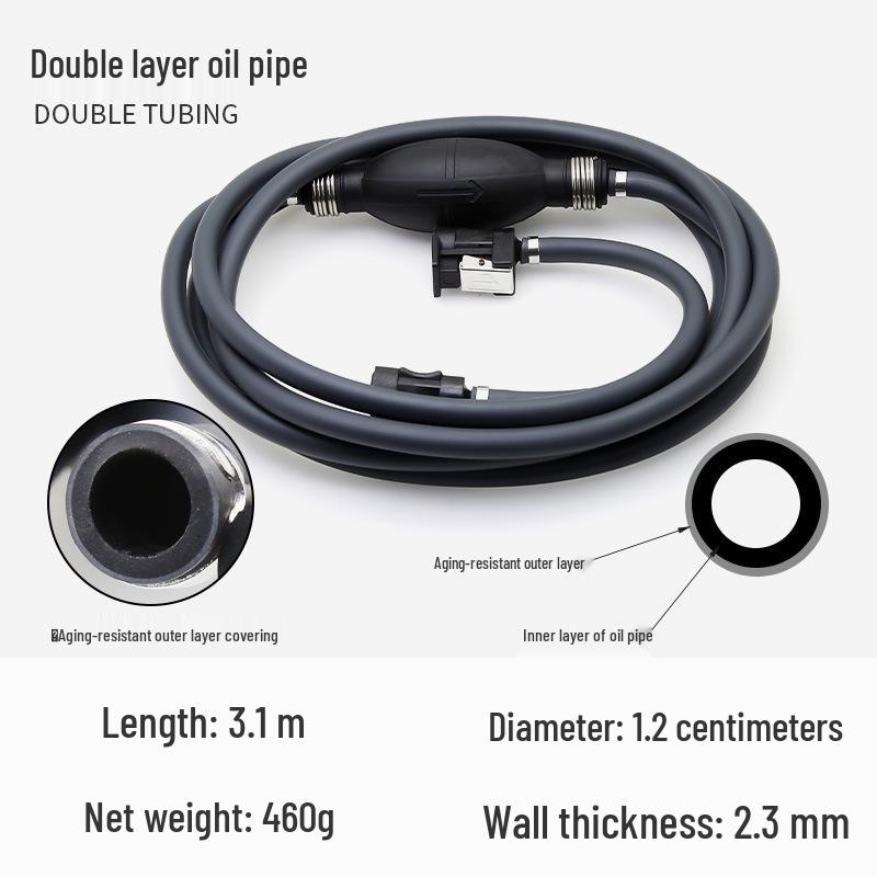 12L/24L External Spare Fuel Tank for Parsun, Hangkai, Yamaha Outboard Motors