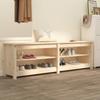 Day and Night - Day and Night Solid Pine Wood Shoe Bench 160x36.5x50 Cm