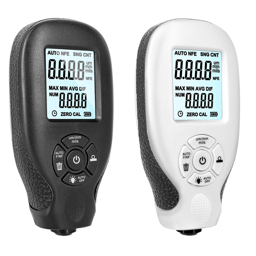 Automobile Thickness Gauge Car Paint Tester Thickness Coating Meter Ultra-precise 0.1micron/0-1300 Fe&NF Film Measuring Tools