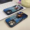 Batista And Dexter Phone Case Tempered Glass For IPhone 16 13 14 17 12 15 11 Pro Max Plus Mini XR SE2020 Coque